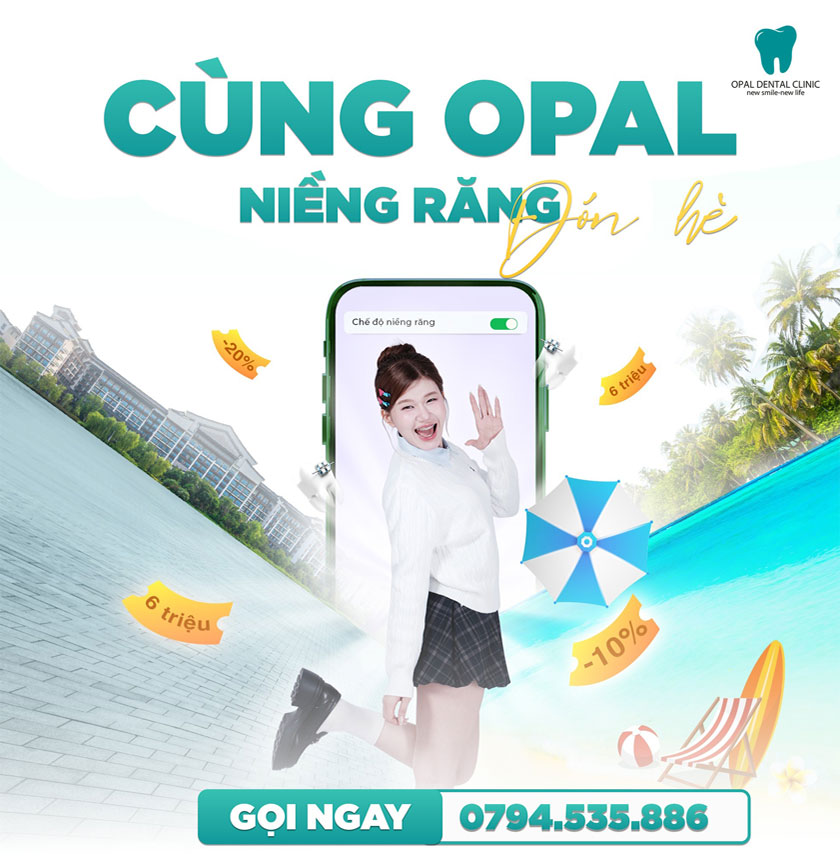 Niềng răng đón hè cùng Nha khoa Opal